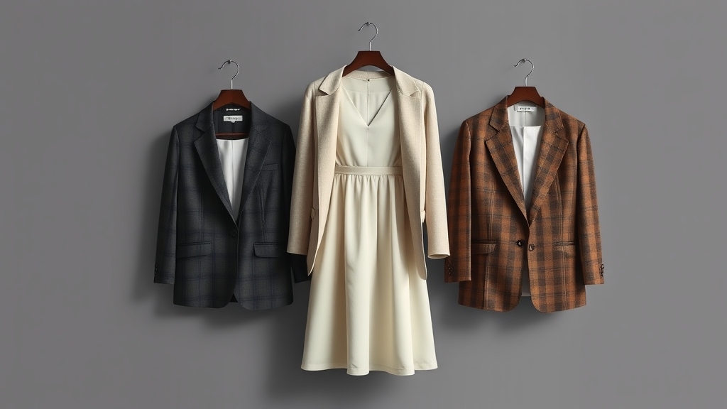 Marynarki podnoszą białe sukienki