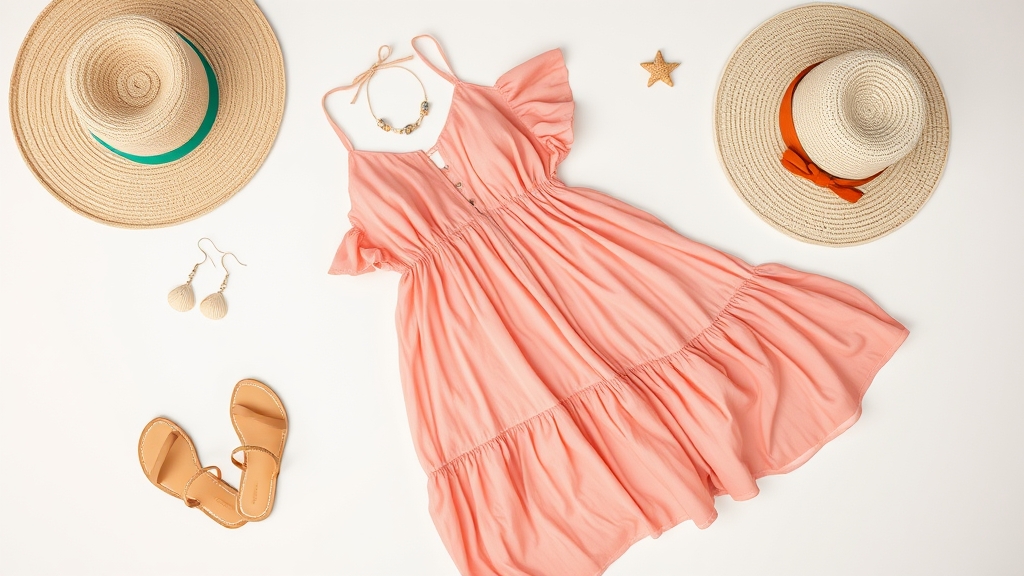 Wybór tkaniny na sukienkę plażową