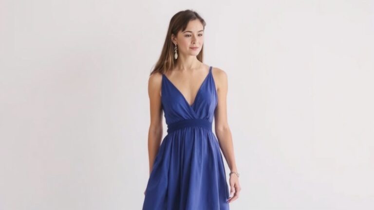 sukienka podkreślająca smukłą sylwetkę