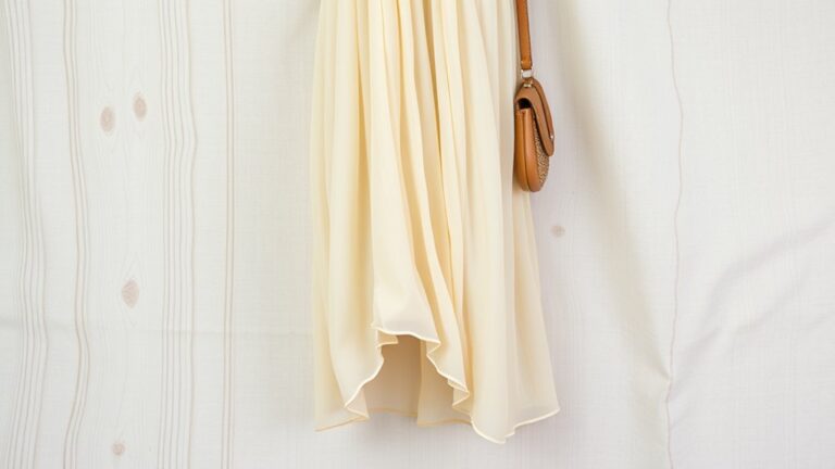 selekcja akcesoriów do sukienki ecru