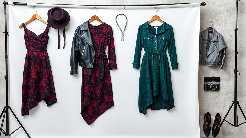 edgy midi dress styling