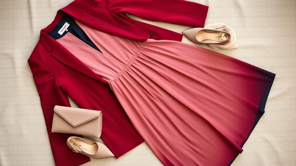 eleganckie akcesoria do burgundowego