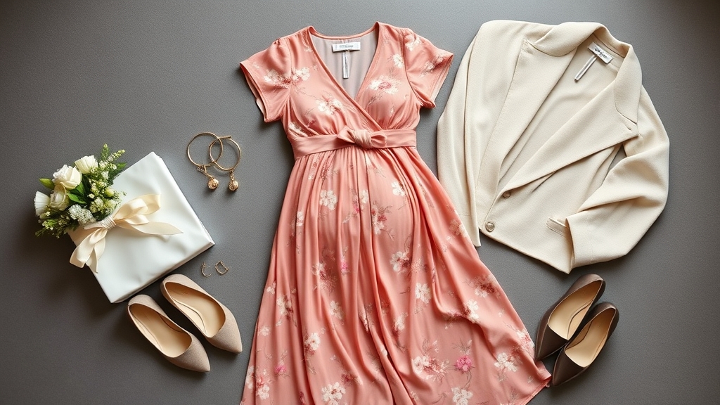 flattering długości sukienek ciąża