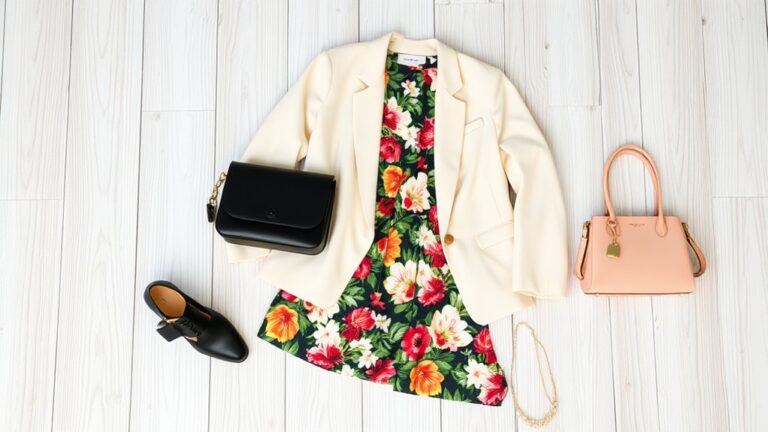sukienka kwiatowa z żakietem