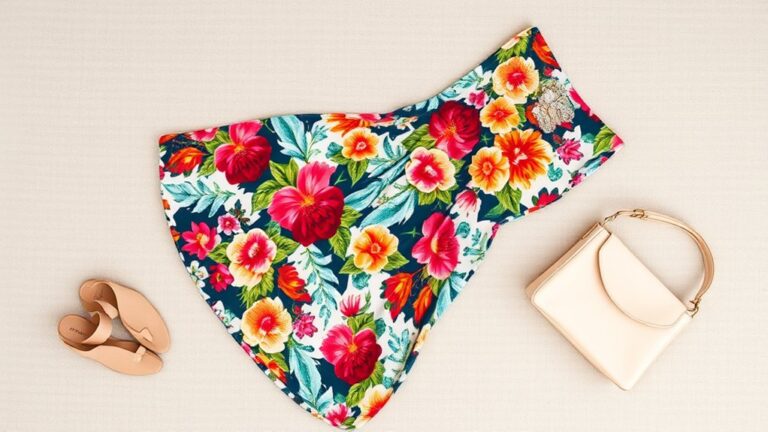 porady dotyczące stylizacji sukienki w kwiaty