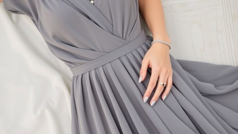 biżuteria do szarej sukienki