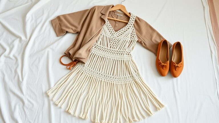 przewodnik po DIY sukienki makramowej