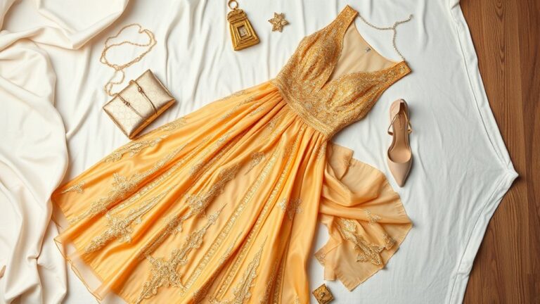 makijaż uzupełniający złoto