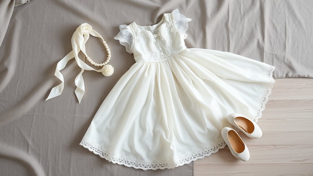 Dokładnie umyj sukienkę komunijną