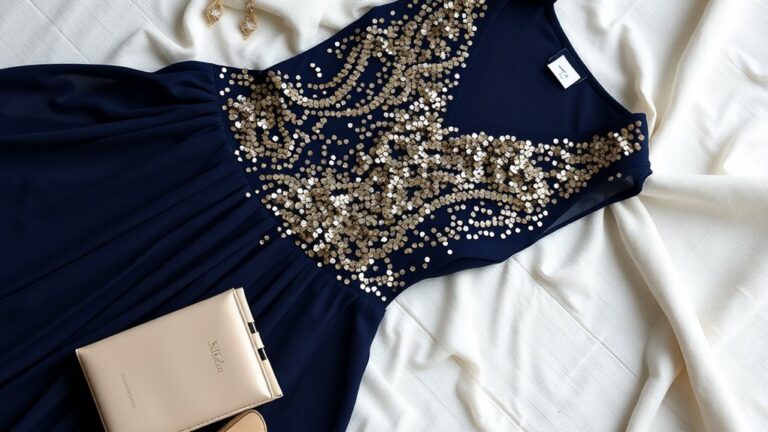 tipy dotyczące ozdabiania sukienek z cekinami
