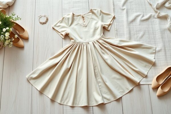 szyć zdumiewającą sukienkę rozszerzaną