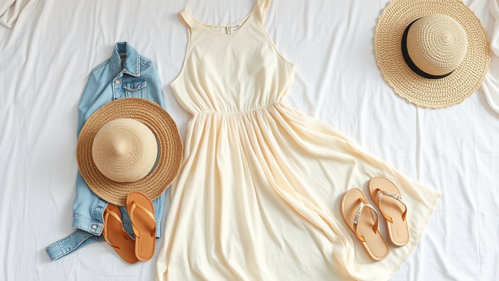 szycie plażowej sukienki