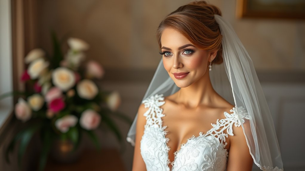 oszałamiający makijaż do białej sukienki