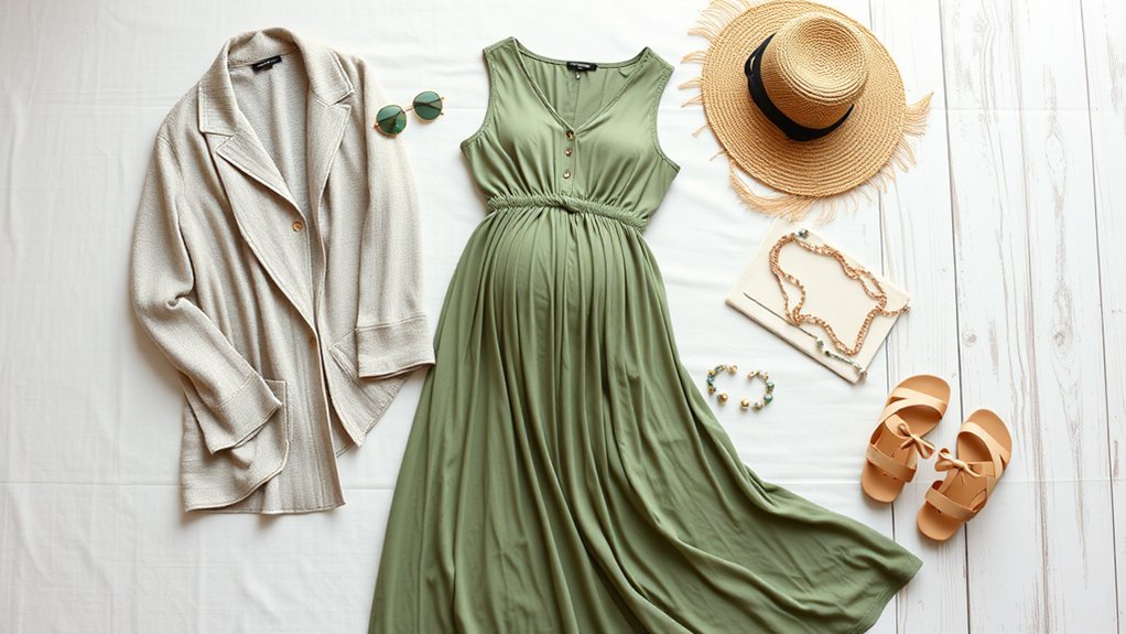 stylowe i wygodne sukienki ciążowe