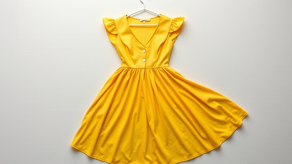 żółta sukienka białe rajstopy