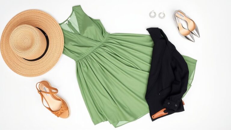 akcesoria do zielonej sukienki