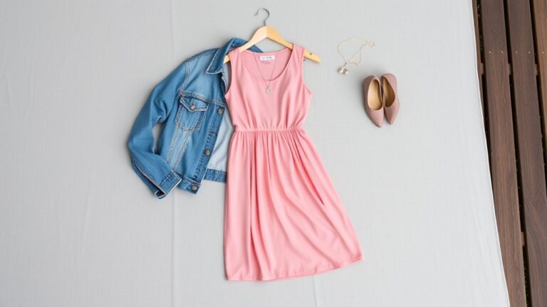 Opcje kurtki do różowej sukienki